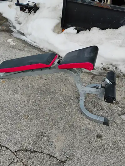 I have a weight bench like new, View more