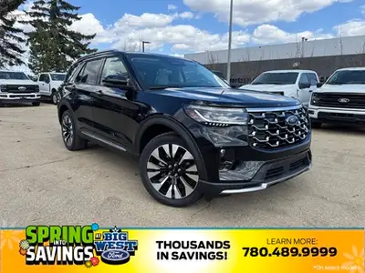 2026 Ford Explorer AMVIC Licensed Engine: 4 Cylinder Engine 2.3L L/100Km City: 11.5 L/100Km Hwy: 8.7...
