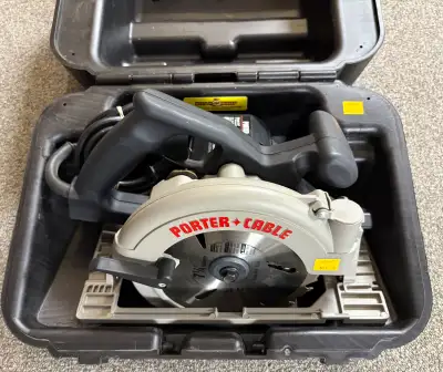 Porter Cable Corded Circular Saw in Case - Model: 374, View more