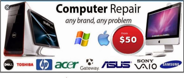Expert Solutions for All Your Computer Problem- Same day service in Services (Training & Repair) in Calgary