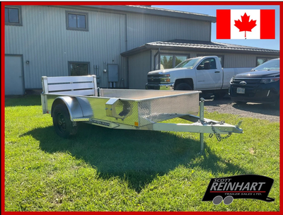 2990LB GVWR, 3500LB Spring Idler Axle, 15 Inch Radial Tires, All Aluminum Frame, 13 Inch Side Height...