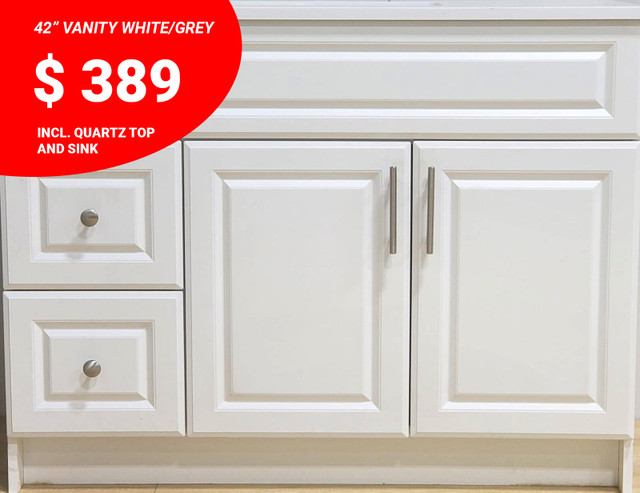 SHAKER BATHROOM VANITIES !! UNBEATABLE PRICES !!FACTORY DIRECT!! in Cabinets & Countertops in St. Catharines - Image 2