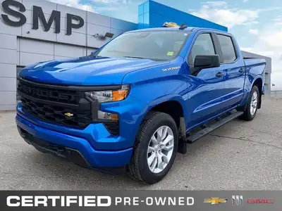 Saskatoon Motor Products - Recent Arrival! 2022 Chevrolet Silverado 1500 Custom - Certified Silverad...