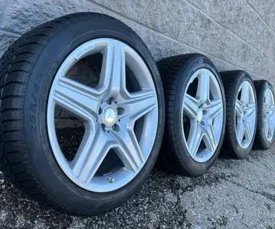 Pirelli Scorpion Winter Tires and original 20 inch Mercedes Benz GLE-Class GLE63s SUV rims. Good for...