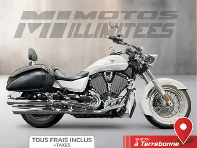 Vendu tel quel Réparation a faire au démarreur problème intermittent.VICTORY BOARDWALK 2013 BLANC 35...