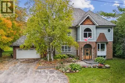 Come to a Muskoka setting property to view this custom re-built beautiful home with an open in conce...