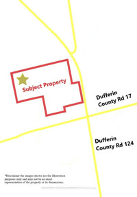 Dufferin County Rd 124 & 17 Land