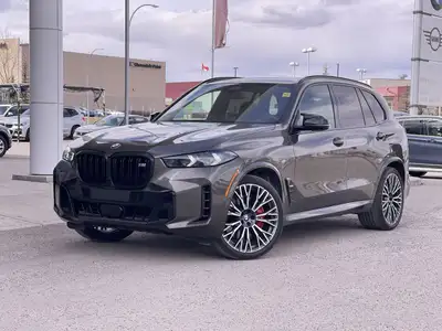 2024 BMW X5 M60i Manhattan Metallic On-Board Navigation, Panorama Sunroof, Rear View Camera, M Sport...