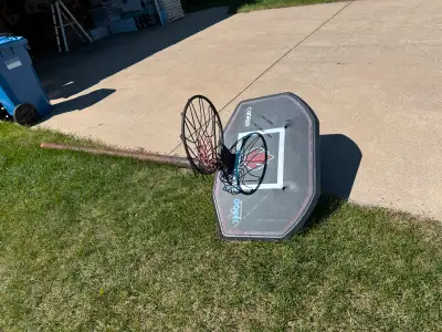 Basketball board with Hoop & Net, View more