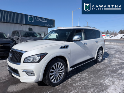 2017 Infiniti QX80 4WD 7-Passenger Luxury | 5.6L V8 Power | Fully Loaded SUV/ No accident ⚙️ Perform...