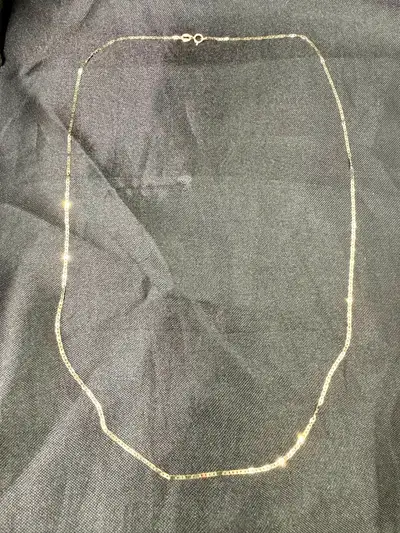 Women's 10K Gold Fine Mariner Link Chain~20", View more