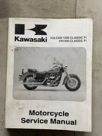 Sm324Kaw Vulcan 1500 Classic Fi VN1500 Motorcycle Service Manual