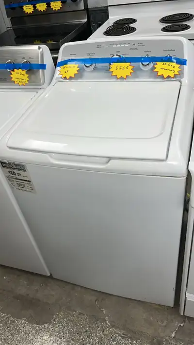 GE 27” Top Load Washer  Fully Tested  30-Day Warranty, View more