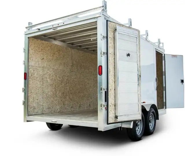 2026 Stealth Aluminum Ultimate Contractor Package 7 Wide Trailer in Cargo & Utility Trailers in London - Image 8