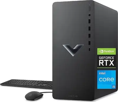 Victus 15L TG02-1019 Gaming PC - NVIDIA® GeForce RTX™ 3050 Gaming. Step up the fun with our most aff...
