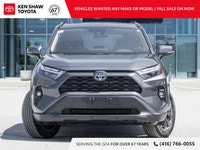 Magnetic Gray Metallic 2024 Toyota RAV4 Hybrid XLE Premium AWD! Leather / Sunroof / Power Driver Sea... (image 1)