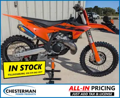 Welcome to Chesterman Power Products. Advertised Cash Price INCLUDES all dealer fees but EXCLUDES HS...