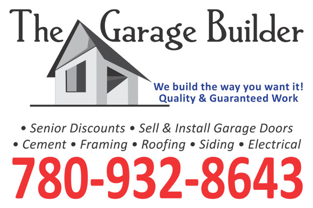 The Garage Builder in Renovations, General Contracting & Handyman in Edmonton