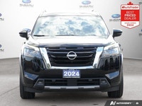 New Price! Odometer is 5059 kilometers below market average! Black 2024 Nissan Pathfinder SV 4WD 9-S... (image 7)