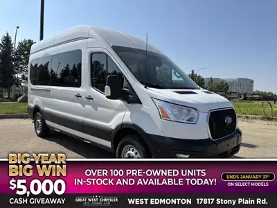 Only 32,041 Miles! This Ford Transit Passenger Wagon delivers a Twin Turbo Regular Unleaded V-6 3.5...