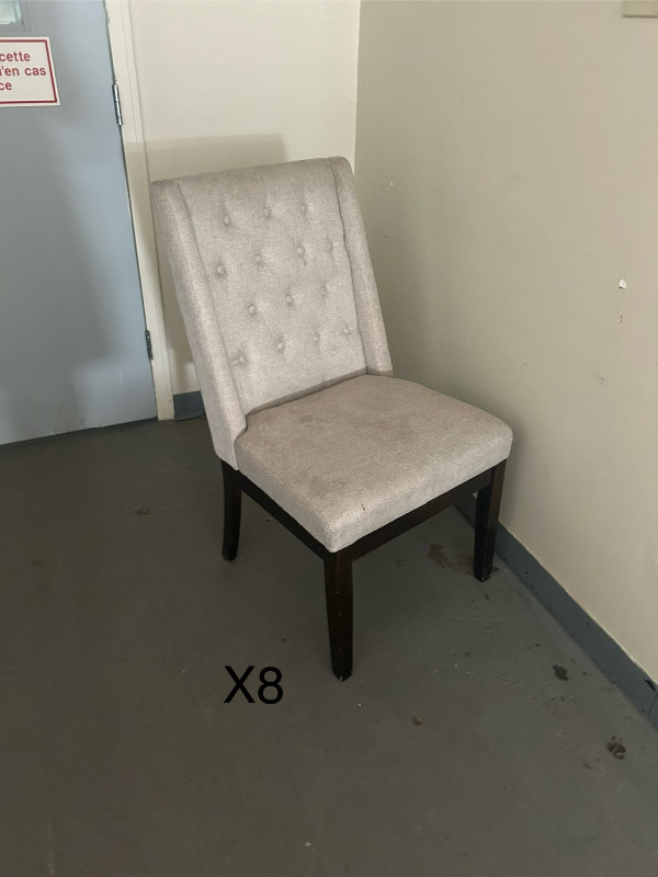 Set of 8 Chairs in Chairs & Recliners in New Glasgow