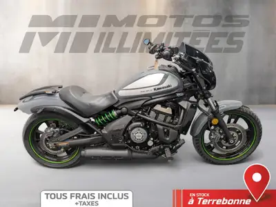 KAWASAKI Vulcan S CAFE 2018 Gris 17148 km km au compteur. Motos Illimitées Terrebonne. Prix de vente...