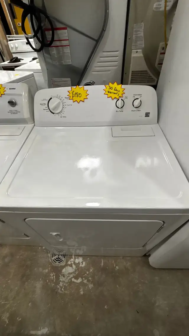 Kenmore Front Load Electric Dryer 30 Days WarrantyHi-Life in Washers & Dryers in Kitchener / Waterloo - Image 4