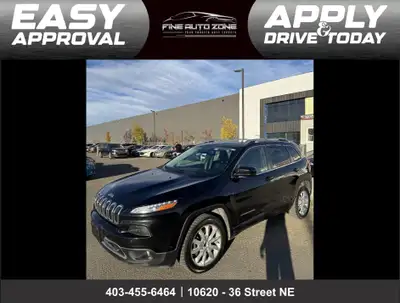 2014 Jeep Cherokee Limited – No Reported Accidents, Luxury & Capability Combined! No Reported Accide...