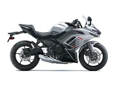 Sturgess Cycle 2026 Kawasaki Ninja 650 Metallic Matte Whitish SilverRIDE BOLDBuilt to embody Ninja s...