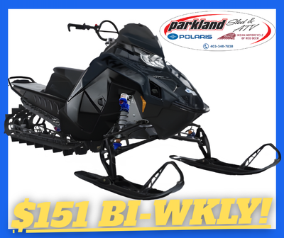 PAYMENTS LOW AS $151 BIWKLY! 2026 850 RMK KHAOS 155 2.75 - BLACK-BLACK, VELOCITY SHOCKS, ELECTRIC ST...