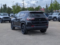 The 2026 Jeep Compass North in Diamond Black Crystal Pearl with a Black interior combines bold style... (image 3)