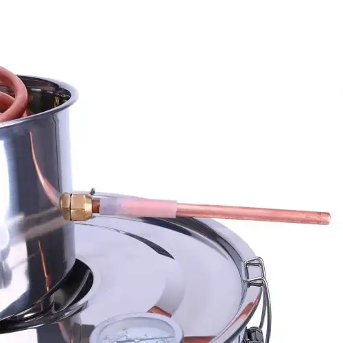 NEW 8 GALLON 2 POT DISTILLER ALCOHOL STAINLESS STEEL SD8GAL in Exercise Equipment in Prince Albert - Image 4