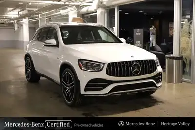 This Mercedes-Benz GLC 43 AMG has a powerful Twin Turbo Premium Unleaded V-6 3.0 L/183 engine poweri...