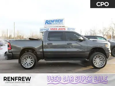 This 2022 Ram 1500 Sport is a local trade-in with no accidents, finished in Granite Crystal Metallic...