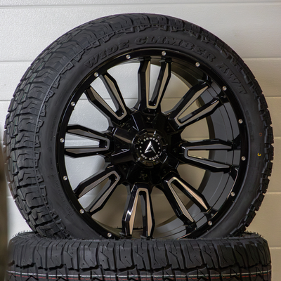 225 235 245 255 265 275 285 45 50 55 60 65 70 75 16 17 18 20 22 33 35 1250 22x10 Armed DAGGER Wheels...