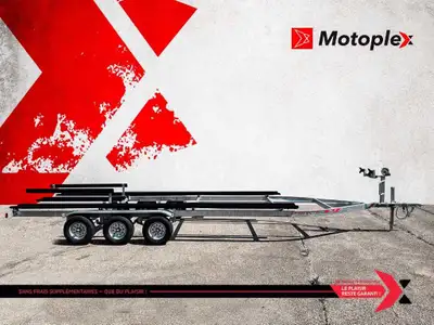 Motoplex Mirabel 2023 REMEQ Remeq Special 3 essieux ponton Remeq Special 3 essieux ponton ???? Remor...