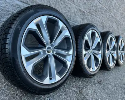 Pirelli Scorpion Winter Tires and original 21 Inch Audi Q7 / SQ7 "Audi Sport" Rims. Good for all 201...