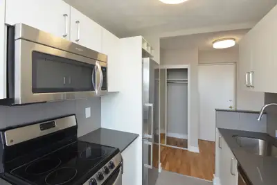 Renovated Akelius one bedroom apartment for rent. Located near eglinton and dvp in the North York ne...