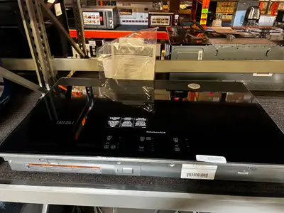 KitchenAid 36-inch Built-In Electric Cooktop KCES956KSS, View more