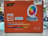 Kaqur Smart Multicolor  Recessed Lights 4-Pack - BRAND NEW