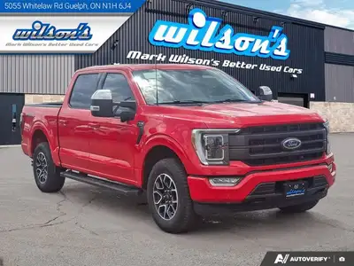 Come see this certified 2022 Ford F-150 Lariat Crew 4X4 | 502A | Leather | 3.55 Ratio | 360 Camera |...