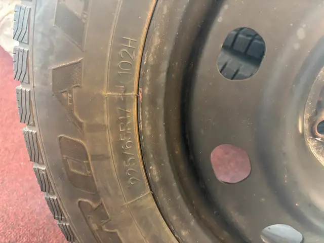 Set of four winter on rims 225/65-R17 in Tires & Rims in City of Toronto - Image 4