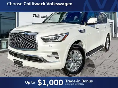 This INFINITI QX80 boasts a Premium Unleaded V-8 5.6 L/339 engine powering this Automatic transmissi...