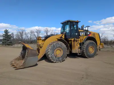 2011 CATERPILLAR 980K WHEEL LOADER - Caterpillar C13 ACERT 6 Cylinder 12.5 L 369 HP Diesel Engine, C...
