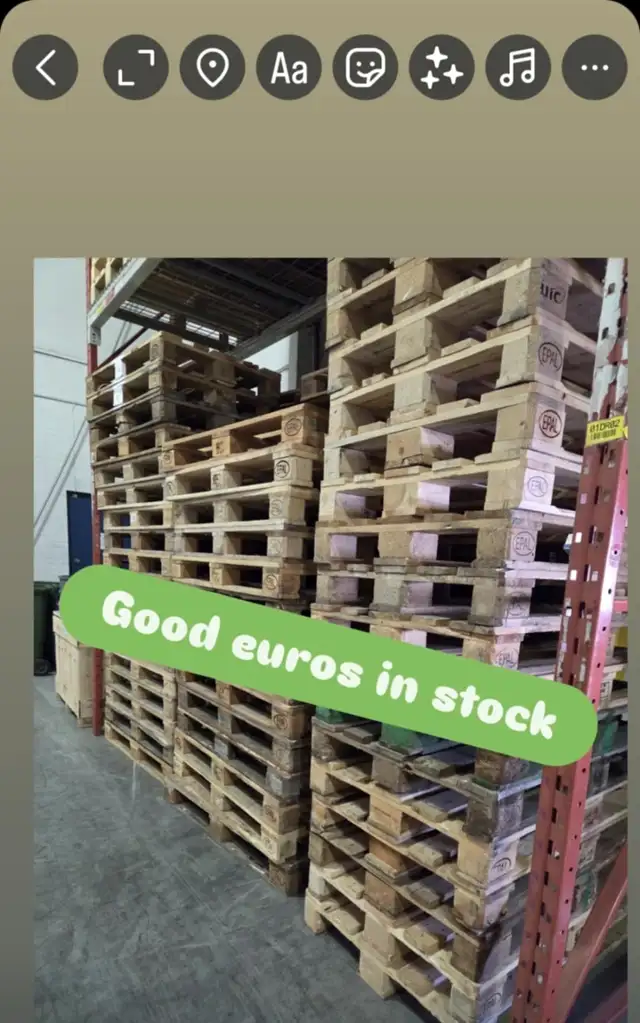 SUPER SELECTION of NEAR NEW used P A L L E T S and S K I D S dry in Outdoor Décor in Mississauga / Peel Region - Image 4