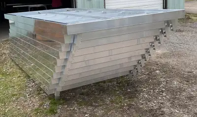 10’ Aluminum Pole Dock and Freestanding Docks, View more