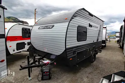 2025 Sun Lite 13BH Compact Lightweight Bunkhouse Travel Trailer The 2025 Sun Lite 13BH packs family-...