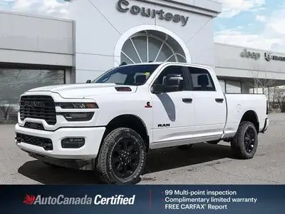 Save thousands! Command every journey in the brand-new 2025 Ram 3500 Big Horn Crew Cab Pickup, showc...