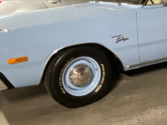 Dodge Mopar Swinger steelie 14 inch rims with Dog dish  caps in Tires & Rims in City of Toronto