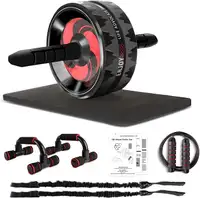 7 in 1 AB Wheel Roller Kit, Core Exercise Equipment